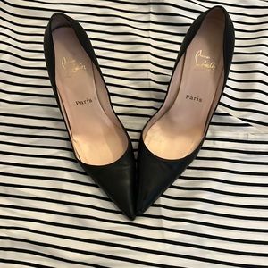 Christian Souboutin (Size 41) very comfy it should be a size 10 in the USA.